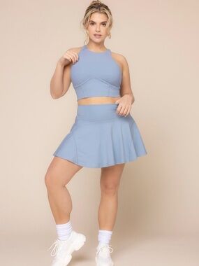 Pop flex Twirl Skort - Blue Storm